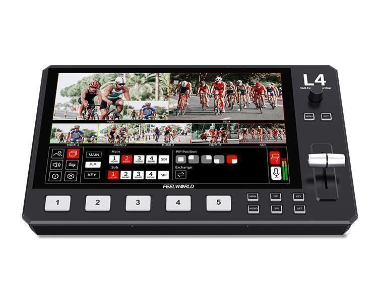 Producing Streaming Video for Multiple… Amazon.com: RGBlink Mini Multi Camera Video Switcher 2 Inch